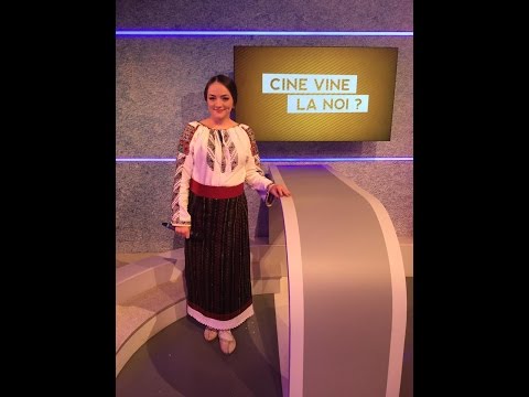 Luciana Spinu la ,, Cine vine la noi "  13 aprilie 2017