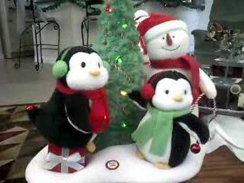Funny singing Christmas novelty display