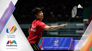 Download lagu Thailand's Kunlavut beats Loh Kean Yew 2-0 to clinch Men's Singles GOLD | Badminton | SEA Games 2021 mp3