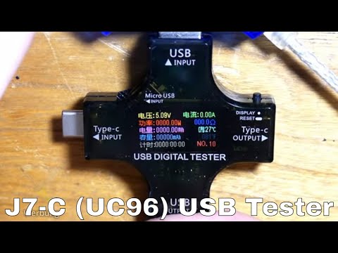 BitBastelei #483 - J7-C / UC96 USB Tester für USB-C, USB-PD, QuickCharge & Co