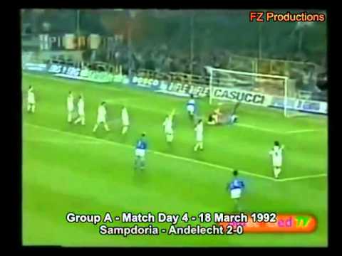 ECCC-1991/1992 Sampdoria - RSC Anderlecht 2-0 (18.03.1991)