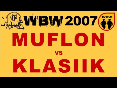 Muflon 🆚 Klasiik 🎤 WBW 2007 el.1 (freestyle rap battle)
