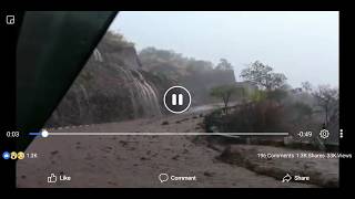 preview picture of video 'charmadi ghat | Heavy rains at Charmadi Ghat Dharmasthala route'