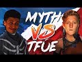 Myth vs Tfue - Fortnite Pro Playgrounds (1v1 BUILD BATTLES!)