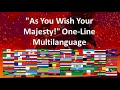 The Lion King As You Wish Your Majesty Multilanguage 61 Languages