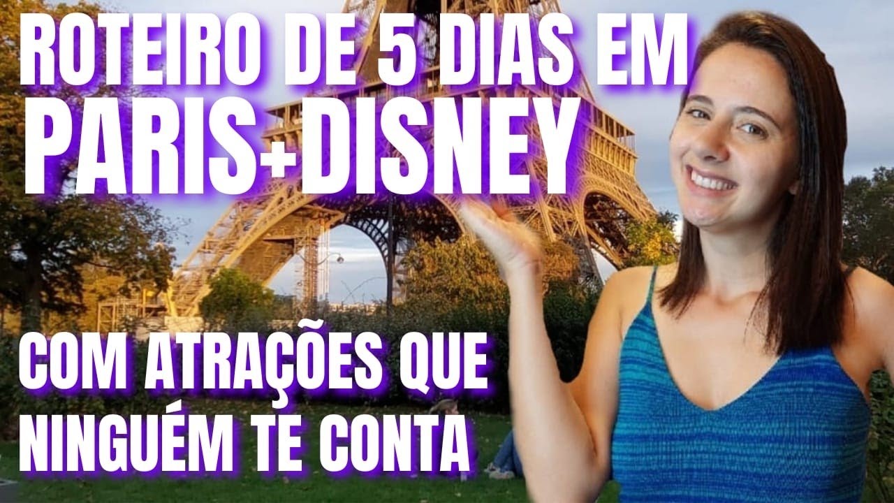 Watch video ROTEIRO DE 5 DIAS EM PARIS, +1 NA DISNEY EUROPA, AS MELHORES ATRAÇÕES DA CAPITAL DA FRANÇA DIA A DIA ROTEIRO DE 5 DIAS EM PARIS, +1 NA DISNEY EUROPA, AS MELHORES ATRAÇÕES DA CAPITAL DA FRANÇA DIA A DIA