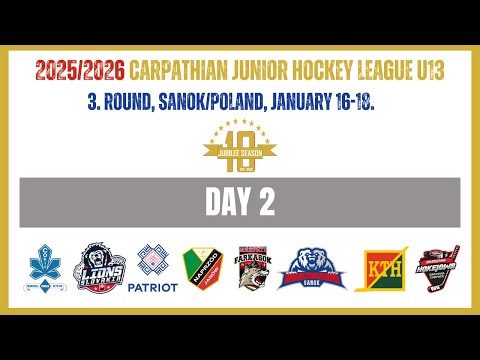 2025/2026 CJHL U13, 3. ROUND - DAY 2