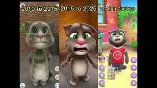Talking Tom Cat - Old 🆚 New - Complete Evolution