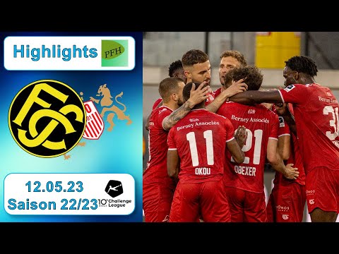 Highlights: FC Schaffhausne vs FC Stade - Lausanne - Ouchy (12.05.2023)