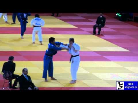 Judo 2012 Grand Slam Paris: van der Geest (BEL) - Haga (JPN) [-100kg]