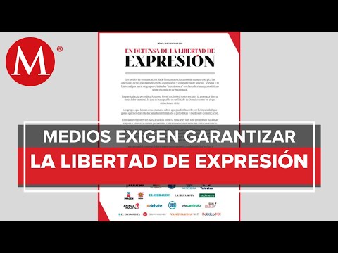 ¡En defensa de la libertad de expresión! Medios de comunicación rechazamos amenazas  del crimen