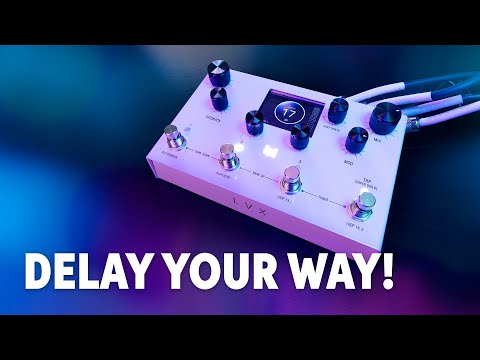 Meris LVX Modular Delay System Pedal Demo