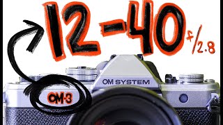 OM SYSTEM 12-40 + OM-3... A GREAT Combo