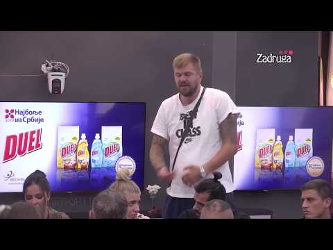 Zadruga 3 - Haotična svađa Maje i Janjuša zbog veze, razvoda i supruge Ene - 02.06.2020.