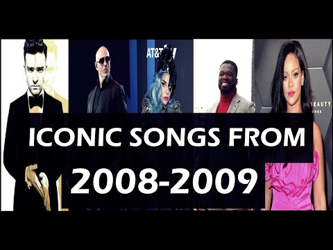 2008 - 2009 BEST HITS | 10 POPULAR SONGS FROM 2008 - 2009