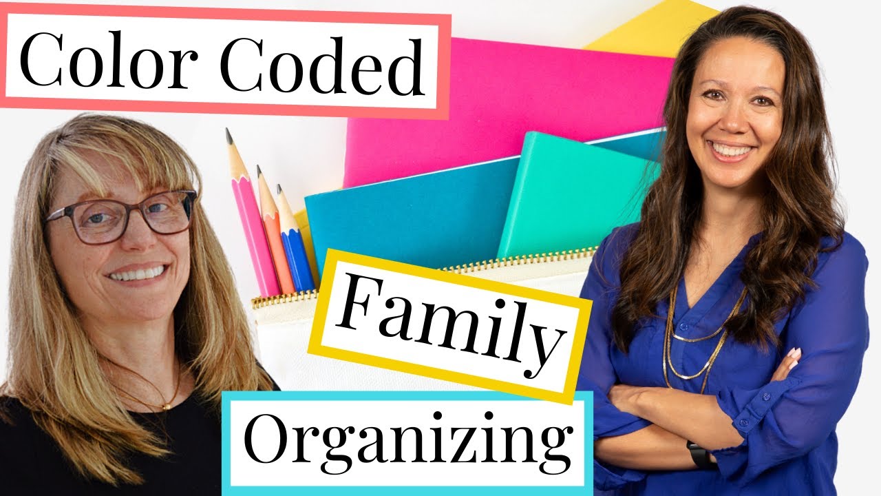 Color Coded Family Organizing