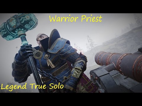 Fort Brachsenbrucke - Warrior Priest - Legend True solo Holy Great Hammer/Dual Hammers Vermintide 2