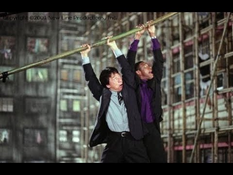 Carter and Lee vs. Triad on bamboo (Rush Hour II,  2001)