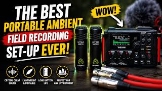 Video thumbnail for THE BEST Ambient Audio Field recording set-up EVER! | Lewitt LCT 040 & Tascam dr-60dmkii by TCM Reviews