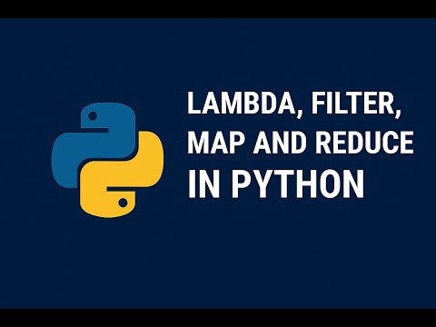 Python Lambda Filter Map Reduce Explained Simply Lambdafunction Map Filter Reduce Function