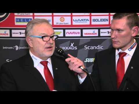 Lehdistötilaisuus Ässät - TPS 27.1.2016
