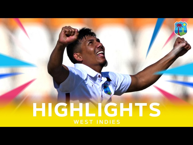 Motie Takes 8 Wickets | Windward Islands Volcanoes vs Guyana Harpy Eagles | Match Highlights