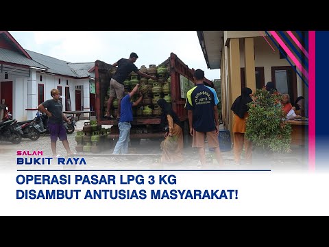 Langka dan Mahalnya LPG 3 kg di Pasaran, 'Emak-emak' Antusias Serbu Operasi Pasar