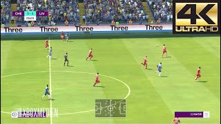 FIFA 22 4K 60 FPS Amazing Realism LIVE Broadcast Camera Chelsea vs Liverpool