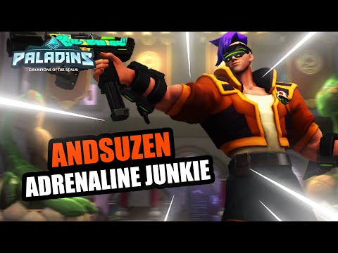 Andsuzen Koga Pro Competitive l GRANDMASTER l ADRENALINE JUNKIE l PALADINS GAMEPLAY