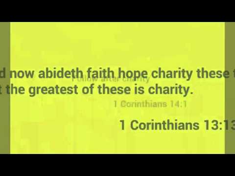 WITHOUT CHARITY I AM NOTHING