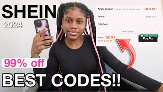 The BEST SHEIN COUPON CODE 2024 | new, updated, active SHEIN discount code