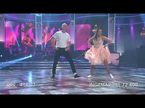 Ingemar Stenmark och Cecilia Ehrling - quickstep - Let’s Dance (TV4)