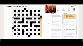 Solving the Times Crossword no 27,094