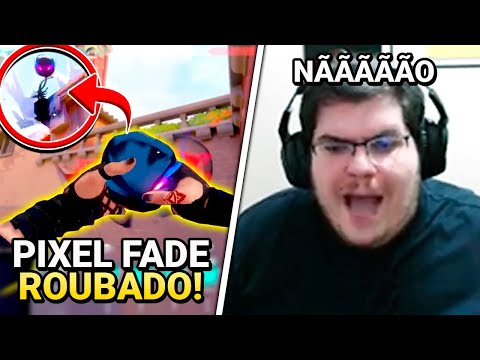 PIXEL ROUBADO NOVA AGENTE FADE (ASCENT)! CASIMIRO PINANDO NO INIMIGO - VALORANT CLIPS