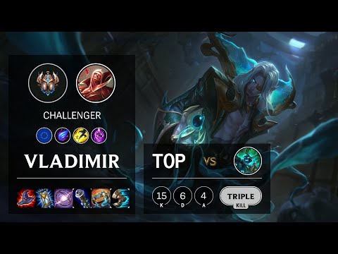 Vladimir Top vs Hecarim - EUW Challenger Patch 10.16