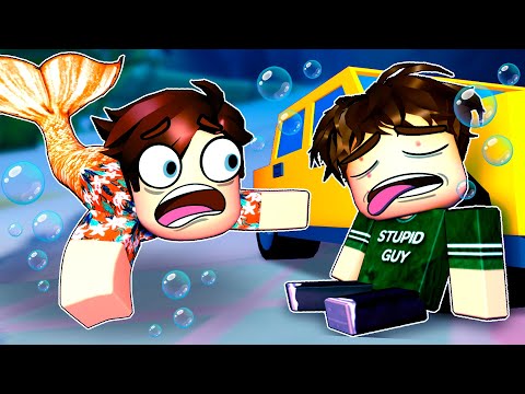 un niño tonto 🐠 Pesca | episodio 1 e 2 (animación de memes en roblox)
