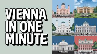 Vienna in one minute  | Vienna travel guide | 20 Best places to visit Vienna Austria