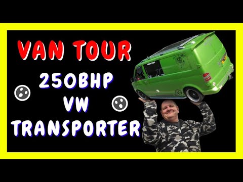 VAN TOUR - 250BHP VW T5 TRANSPORTER