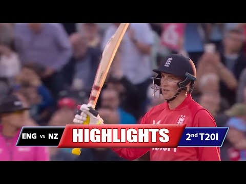 2nd T20I | Highlights | New Zealand Tour Of England | 1st September 2023