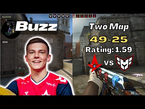 【Astralis Buzz POV】(49-25) Two Maps vs Heroic | IEM Cologne 2023