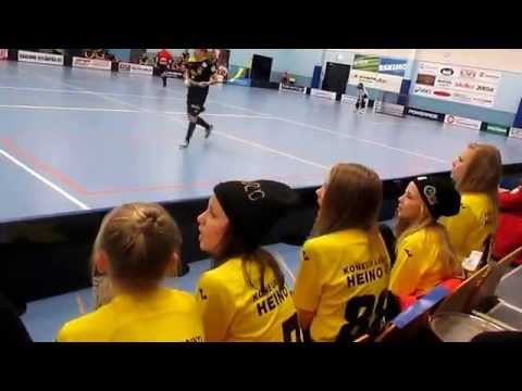 Wirmon E-tytöt kannustaa (SBS Wirmo - SB Welhot, 14.2.2015)