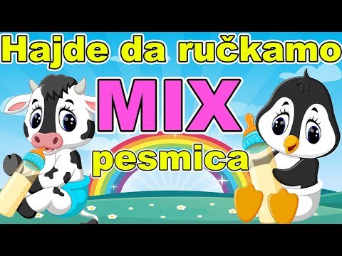 Hajde da ručkamo - MIX pesmica za decu | Kompilacija dečijih pesama | Muzika za bebe | Njam njam