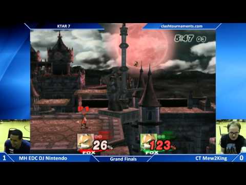 KTAR 7 - CT Mew2King vs MH DJ Nintendo - Grand Finals - Project M