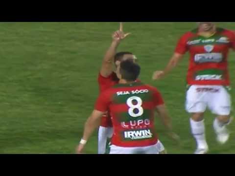 Golaço de Gilberto! Portuguesa 3 x 0 Nautico   Brasileirão 19 09 2013   YouTube