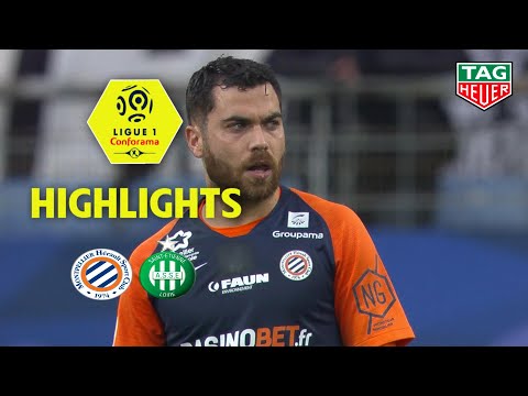Montpellier Hérault SC - AS Saint-Etienne ( 1-0 ) - Highlights - (MHSC - ASSE) / 2019-20