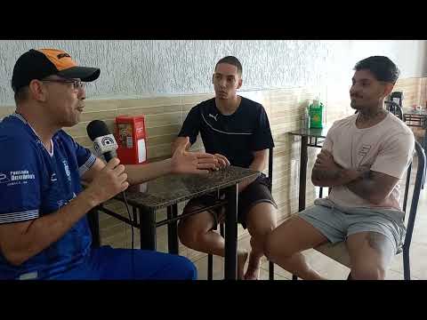 Jogadores do Cianorte Futsal Léo Marchi , e Nassar,  convocaram o torcedor para lotar o Tancredão