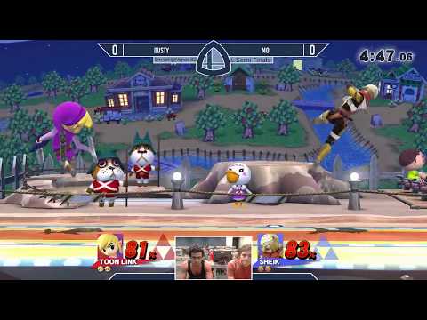 Sm4sh@Mines 82 - Dusty (Toon Link) Vs. Mo (Sheik) - Losers Semifinals