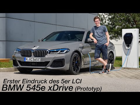 Erste Fahrt im neuen BMW 545e xDrive (G30 LCI) [4K] - Autophorie