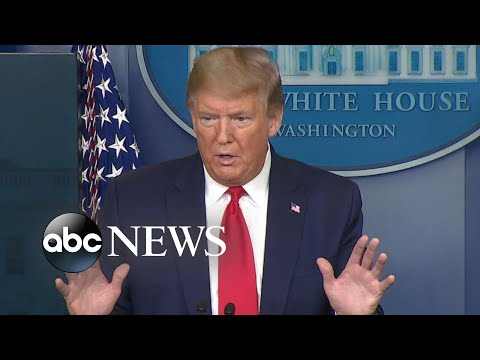 ホワイトハウスのブリーフィングでの緊張感 (Tension at the White House briefing)