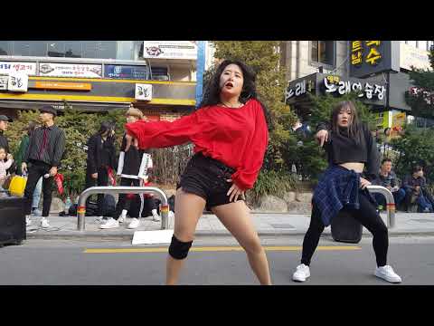 [폰캠]180324/ 댄스팀 그레이스 '붐바야' 직캠 /홍대버스킹